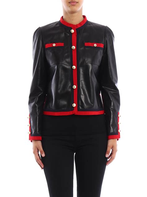 gucci lederjacke damen